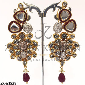 Red Mina Bridal Necklace