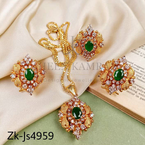 Emerald Necklace Set