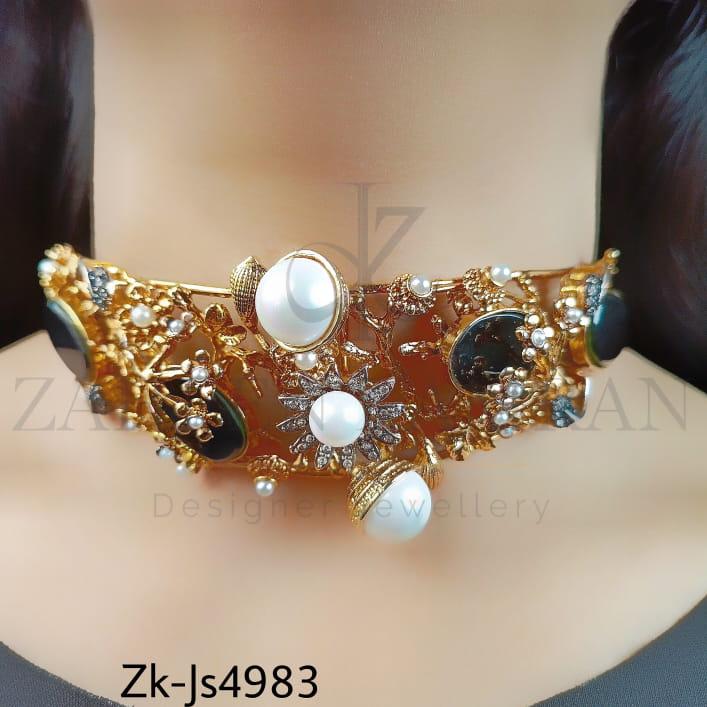 FLORAL CHOKER SET
