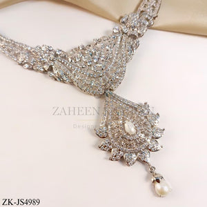 ZIRCONIAN SILVER SET