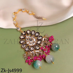 Elegant Ferozi Kundan Set