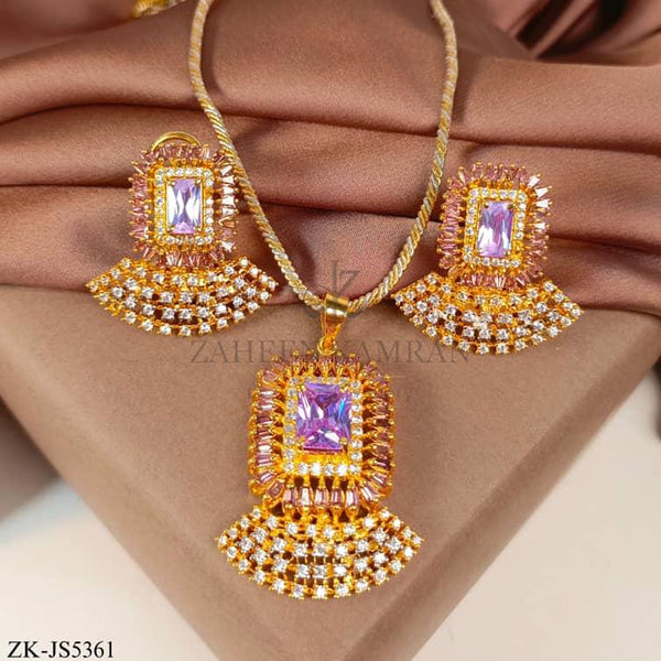 AMETHYST GOLDEN SET