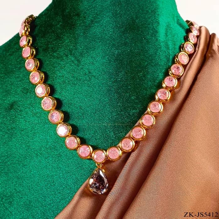 PINK STONES SET