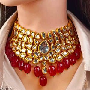 GARNET KUNDAN SET