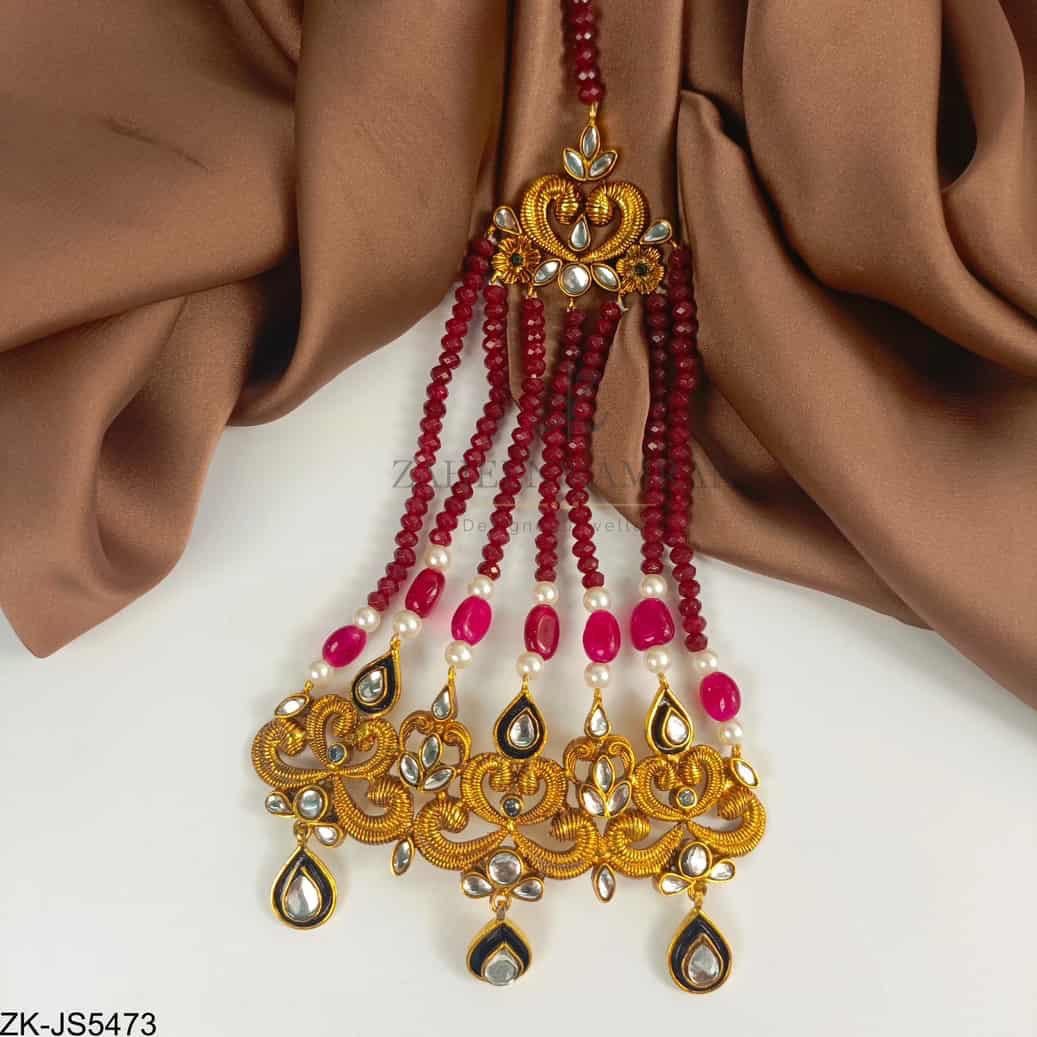 RUBY KUNDAN SET