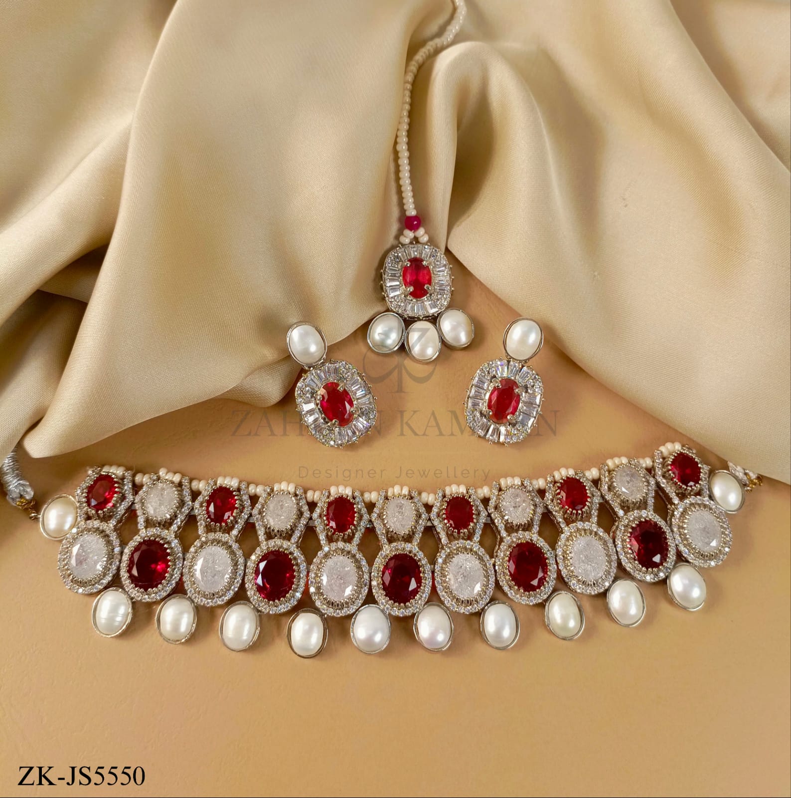 RUBY SILVER SET