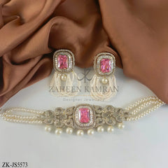 PINK STONES SET