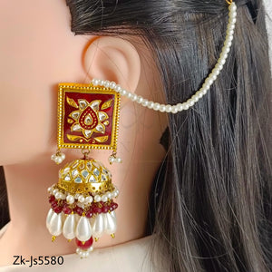 SQUARE KUNDAN SET