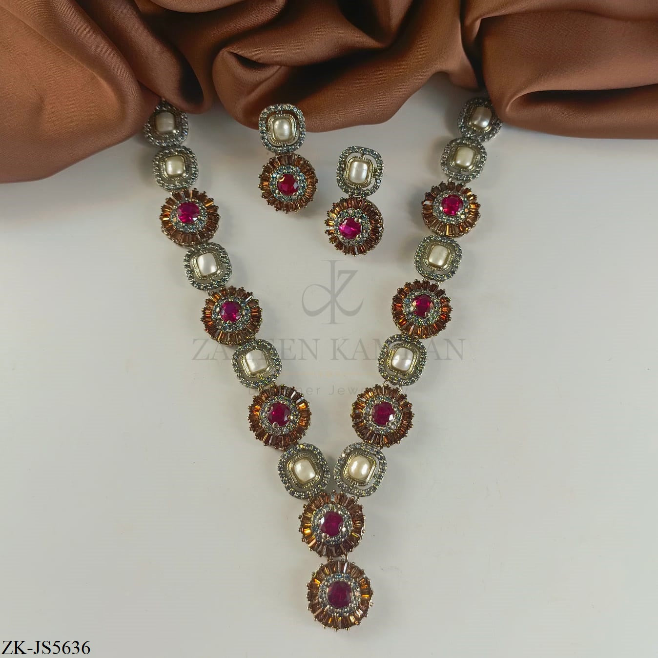 RUBY SILVER SET