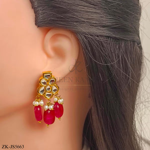 KUNDAN FLORAL SET