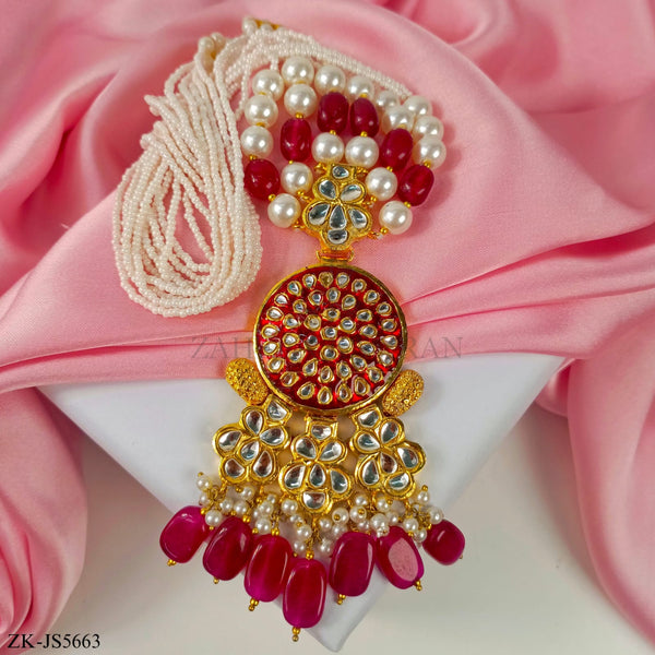 KUNDAN FLORAL SET