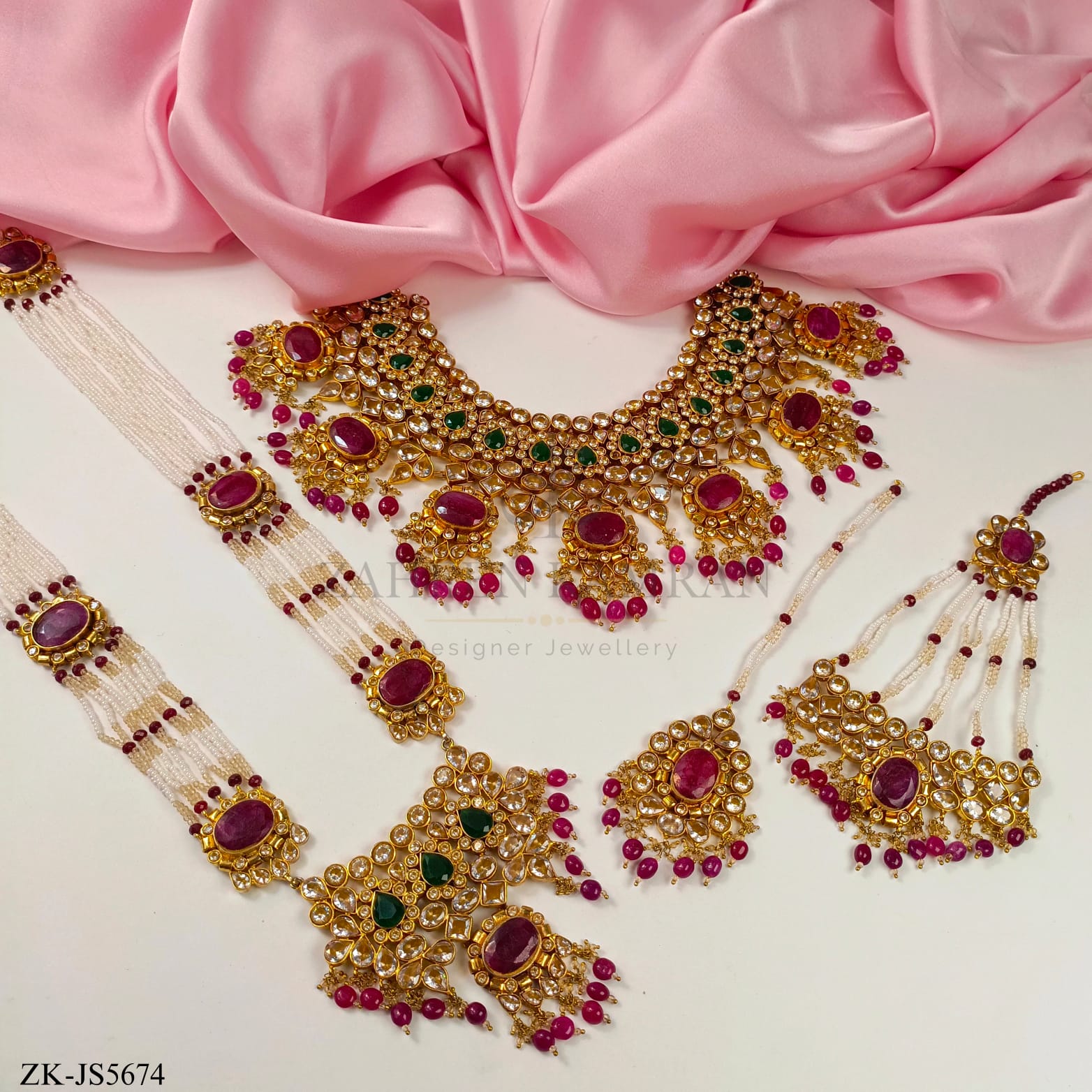 CHAMPAGNE BRIDAL SET