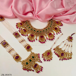 CHAMPAGNE BRIDAL SET