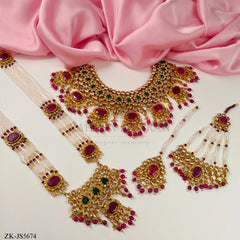 CHAMPAGNE BRIDAL SET