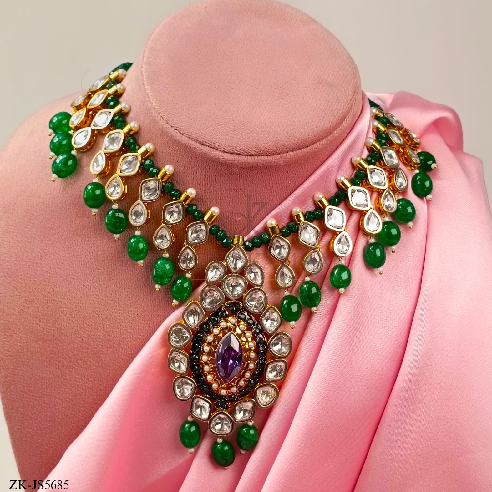EMERALD SHEESH SET