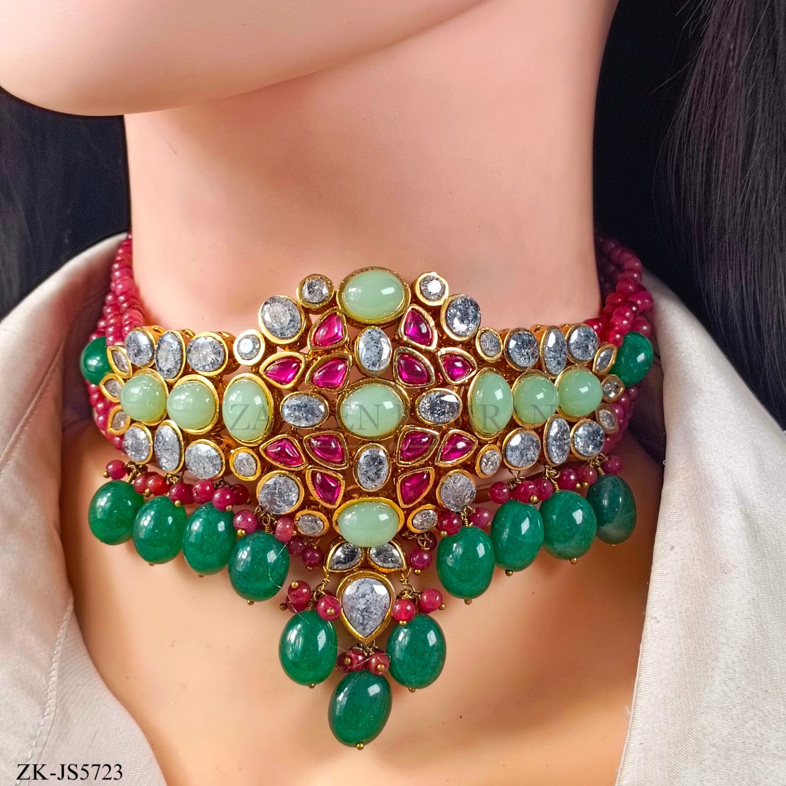 RUBY EMERALD SET