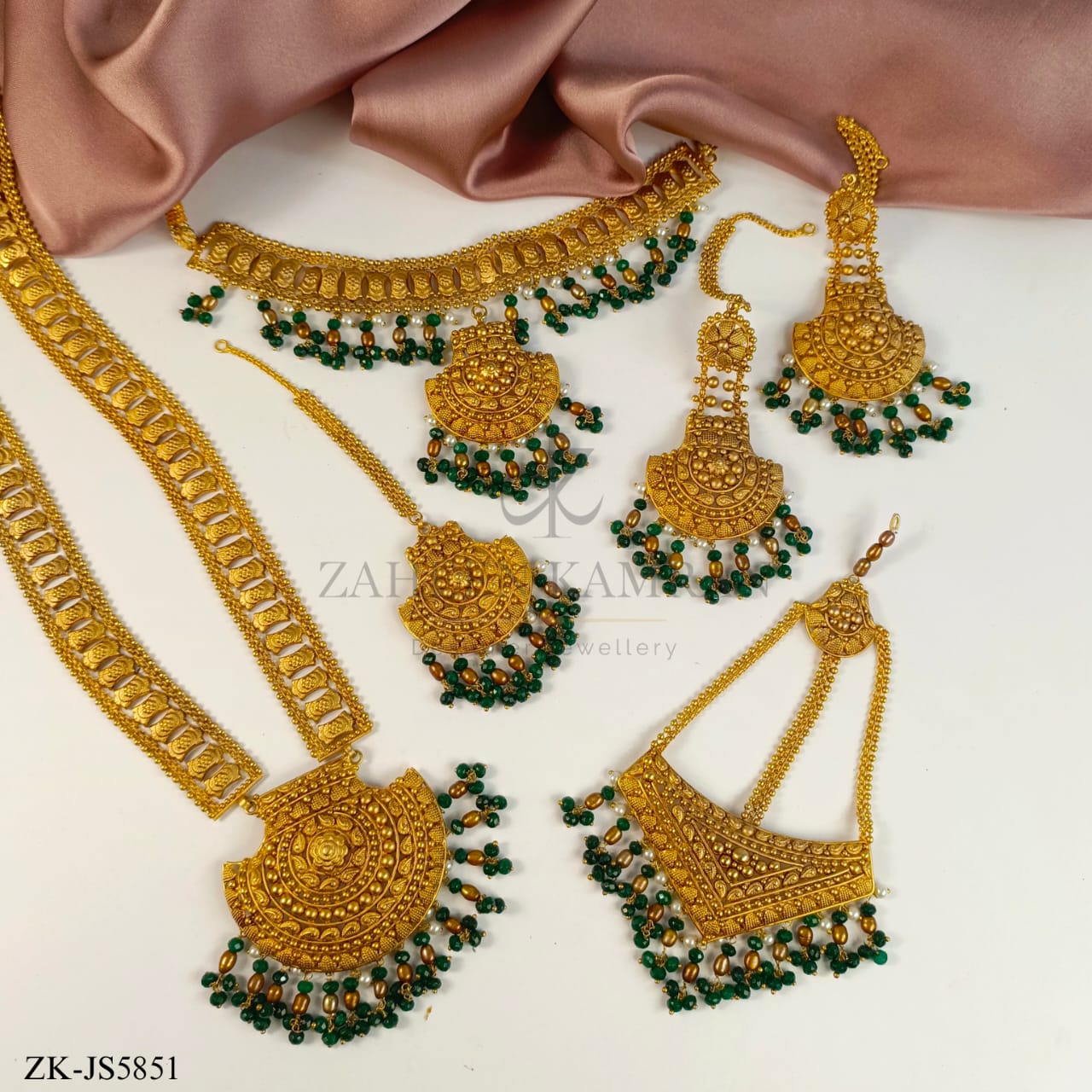 EMERALD BRIDAL SET