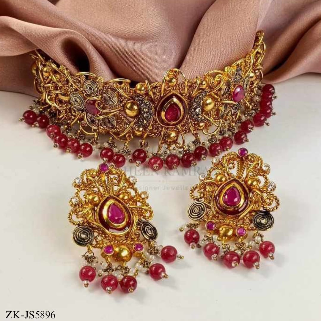 ANTIQUE RUBY SET