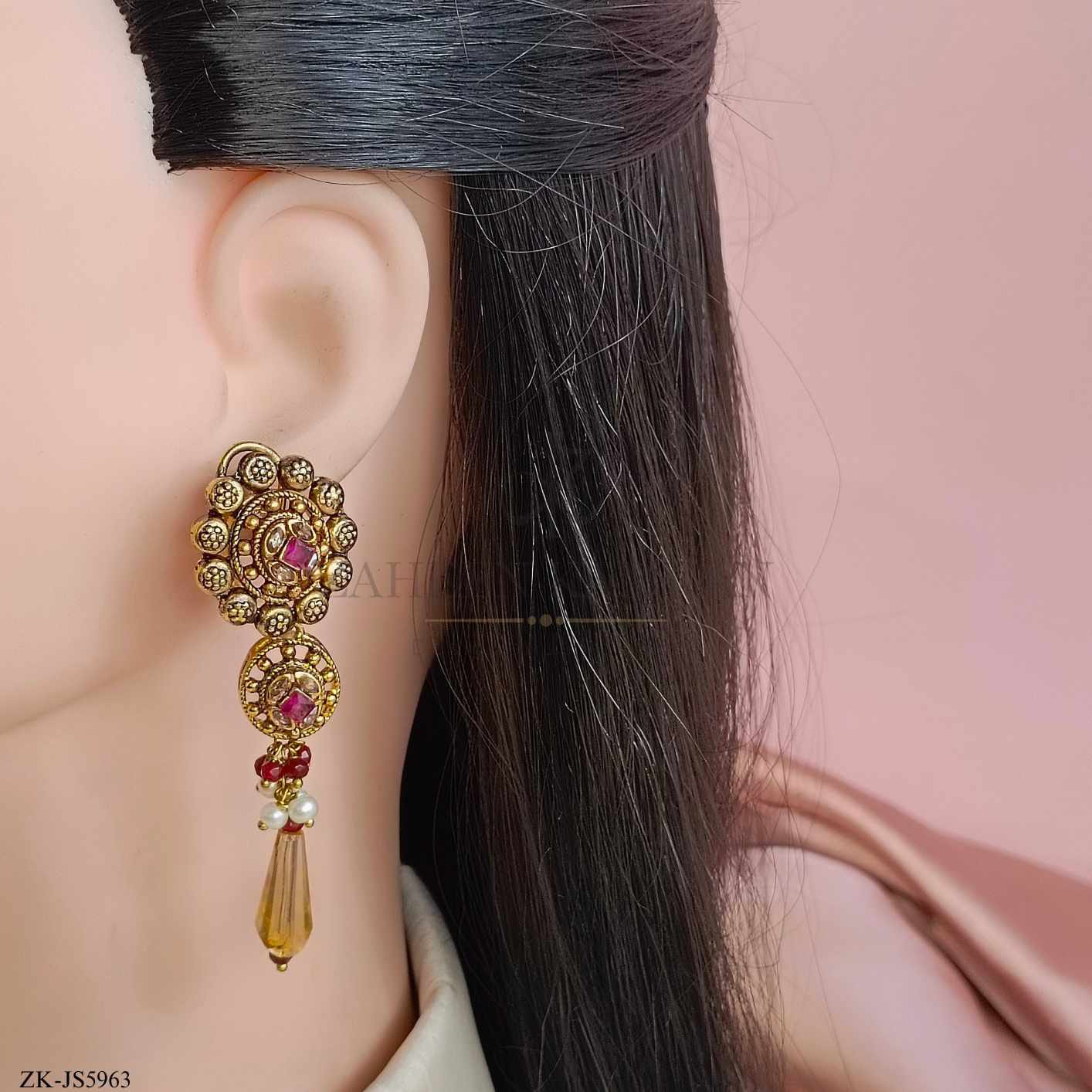 ANTIQUE GARNET SET