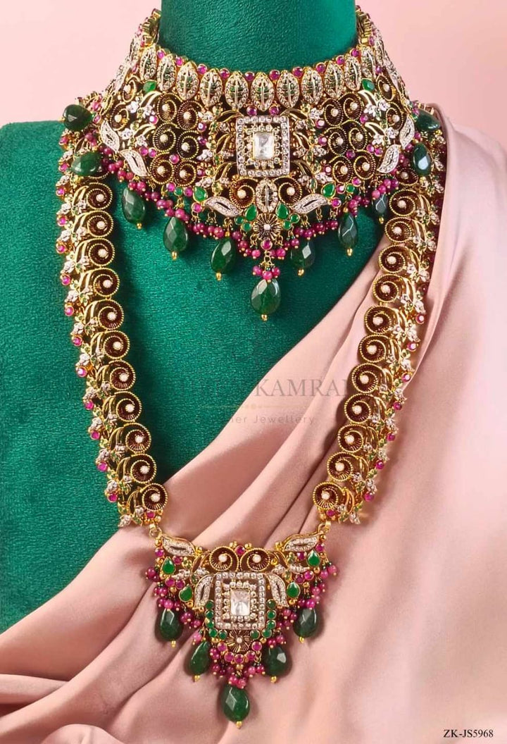 EMERALD RUBY SET