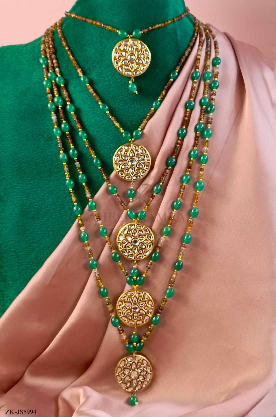 KUNDAN CIRCLE SET