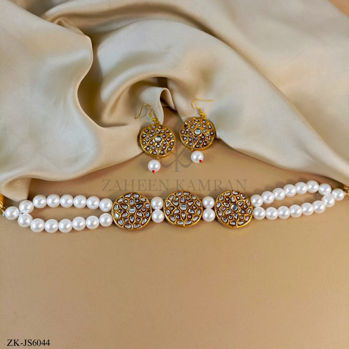 White Multi Layer Mala