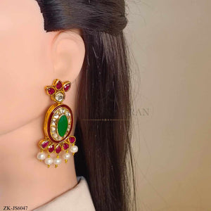 KUNDAN RUBY SET