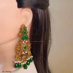 ANTIQUE EMERALD SET