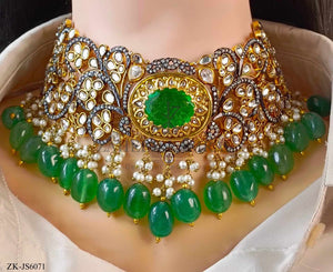 EMERALD CHOKER SET
