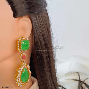 EMERALD MALA SET