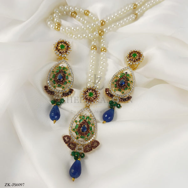 SAPPHIRE MALA SET