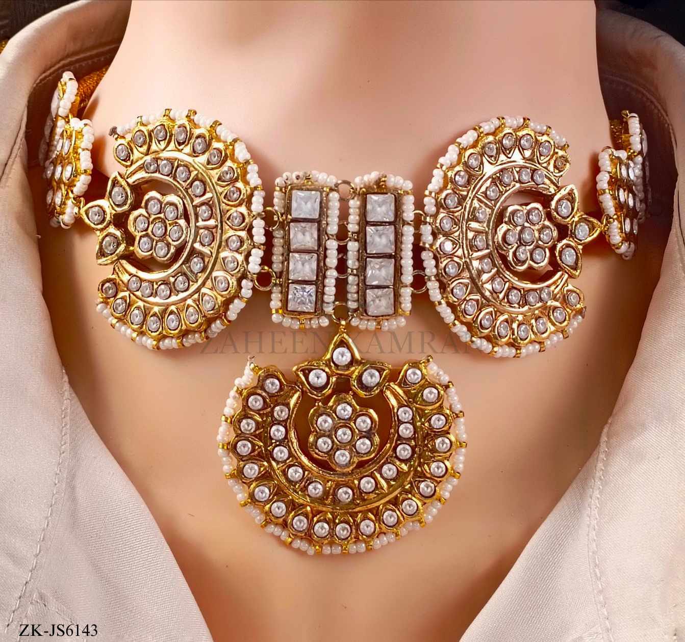 KUNDAN CHOKER SET