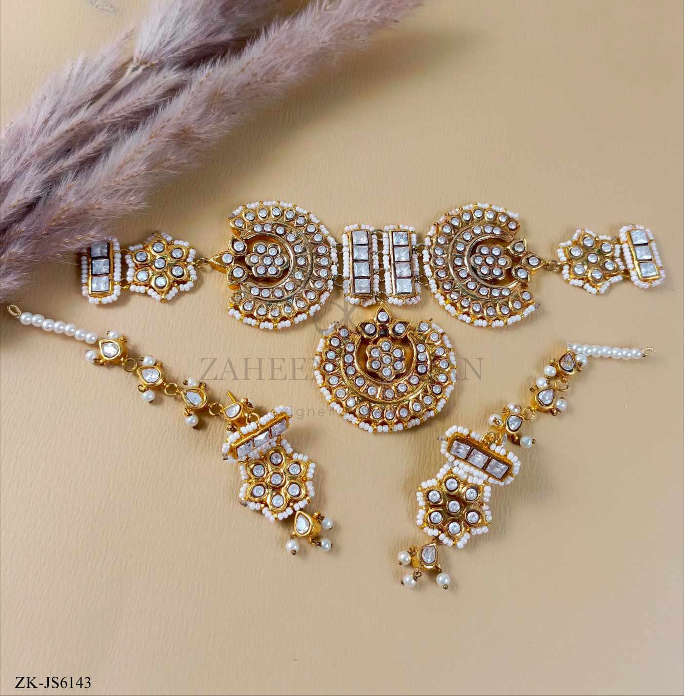 KUNDAN CHOKER SET