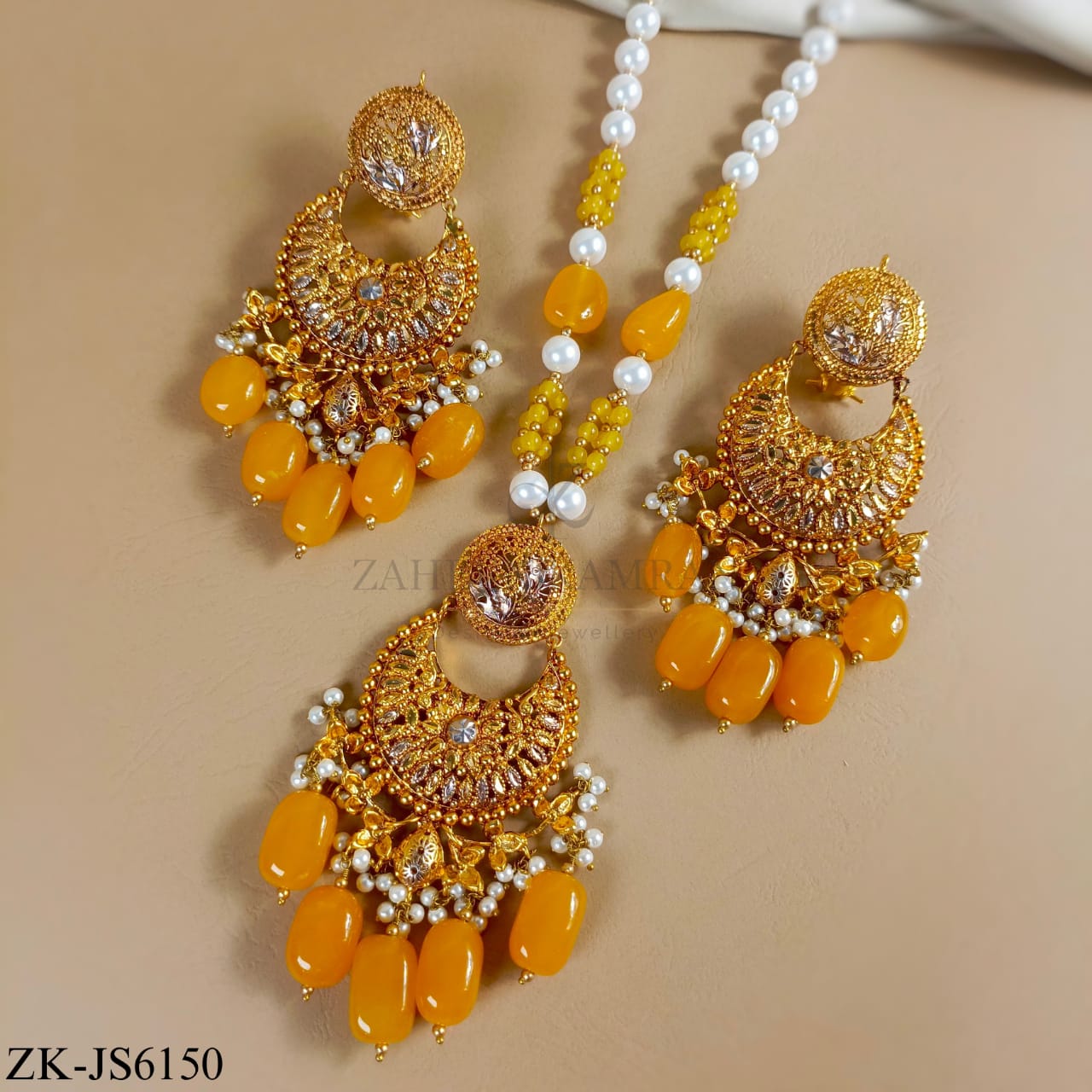 CITRINE MALA SET