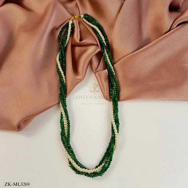 EMERALD CURVE MALA