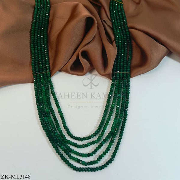 EMERALD LAYERED MALA