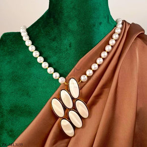 WHITE OPALS MALA