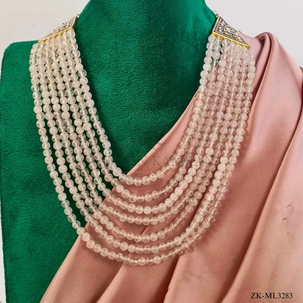WHITE OPALS MALA
