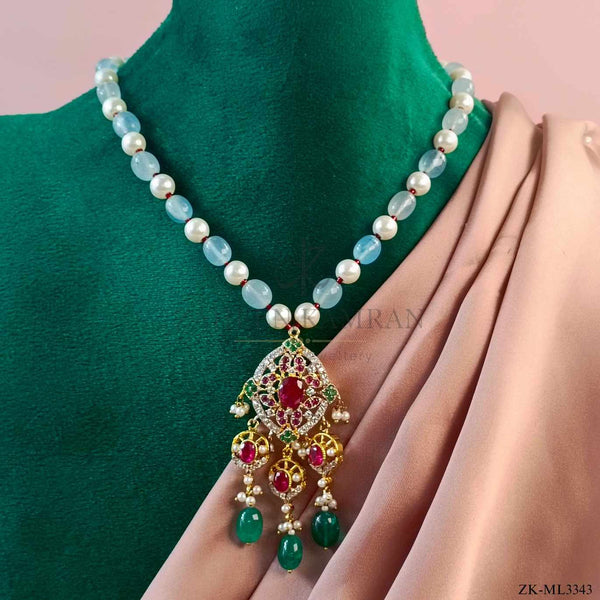 RUBY EMERALD MALA
