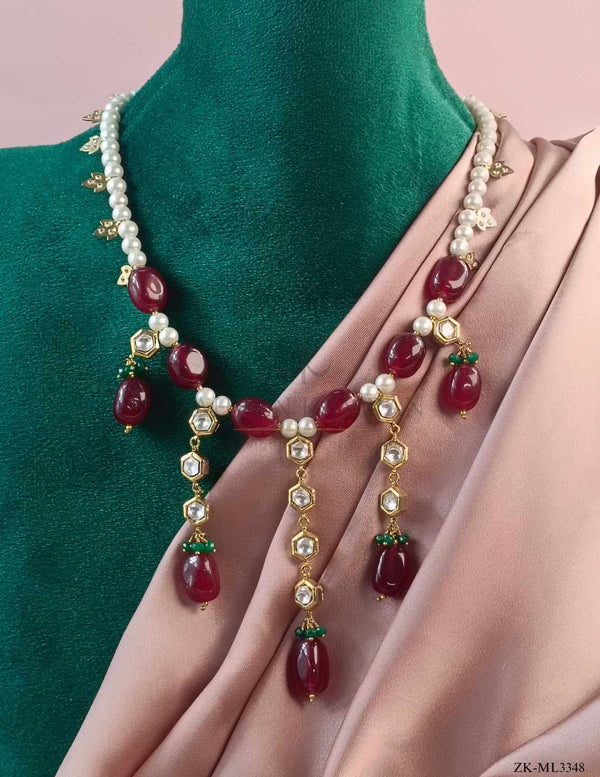 RUBY HANGING MALA