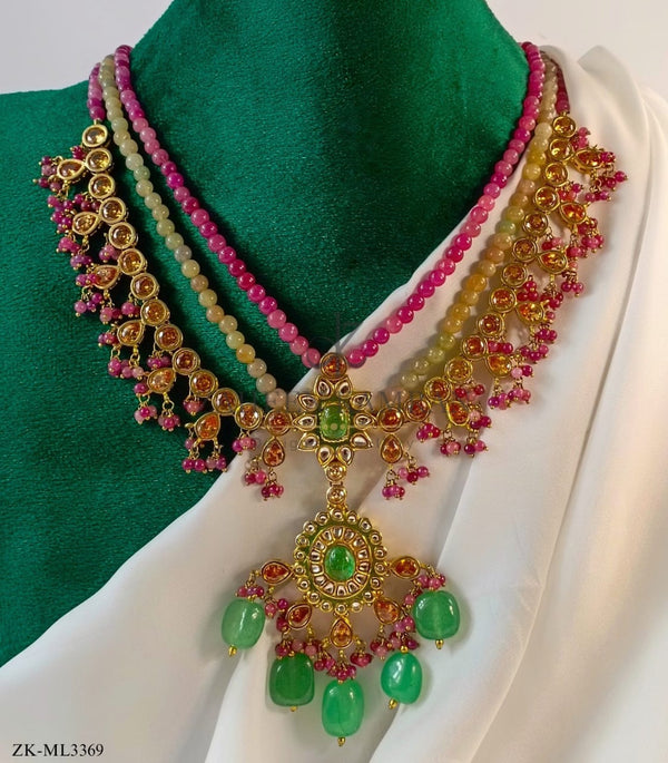 RUBY EMERALD MALA