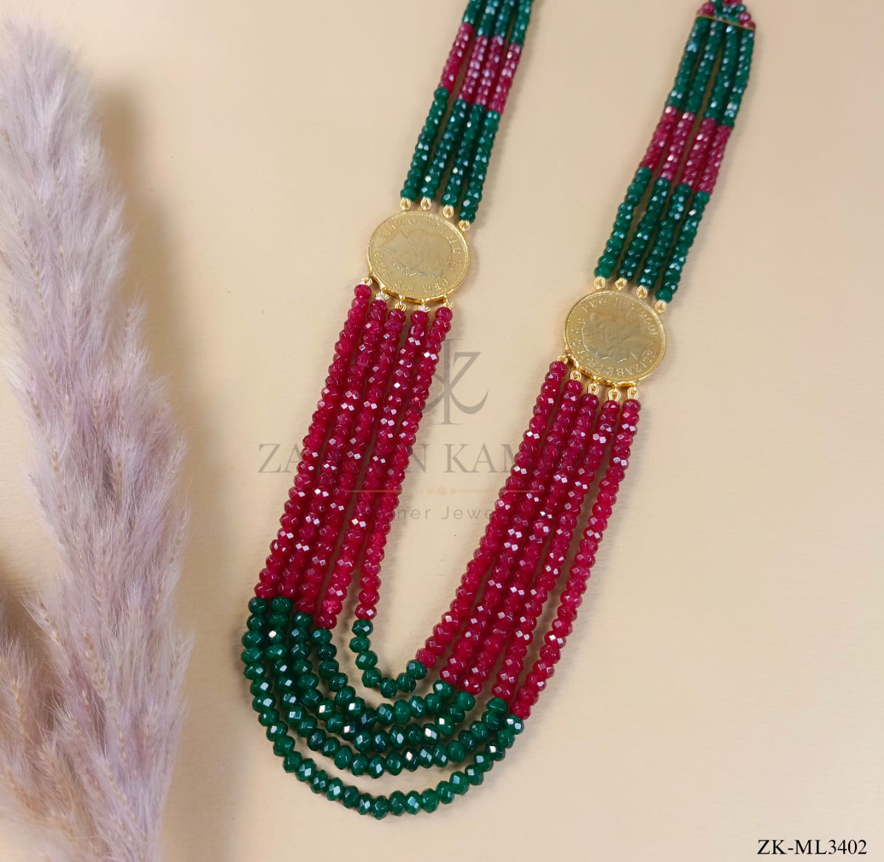 RUBY COIN MALA