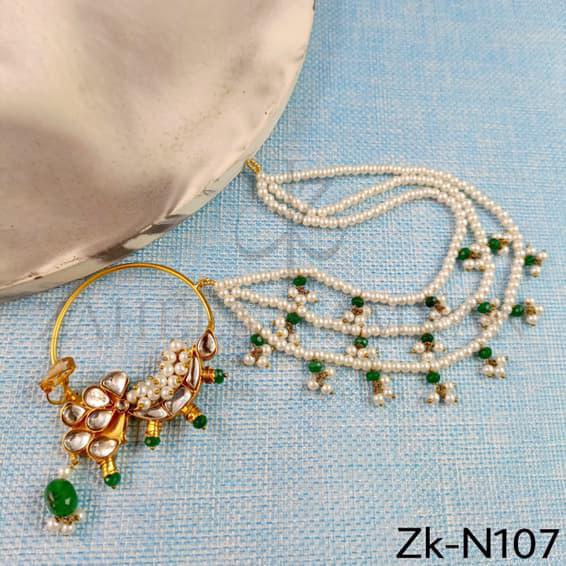 Elegant Emerald Nath