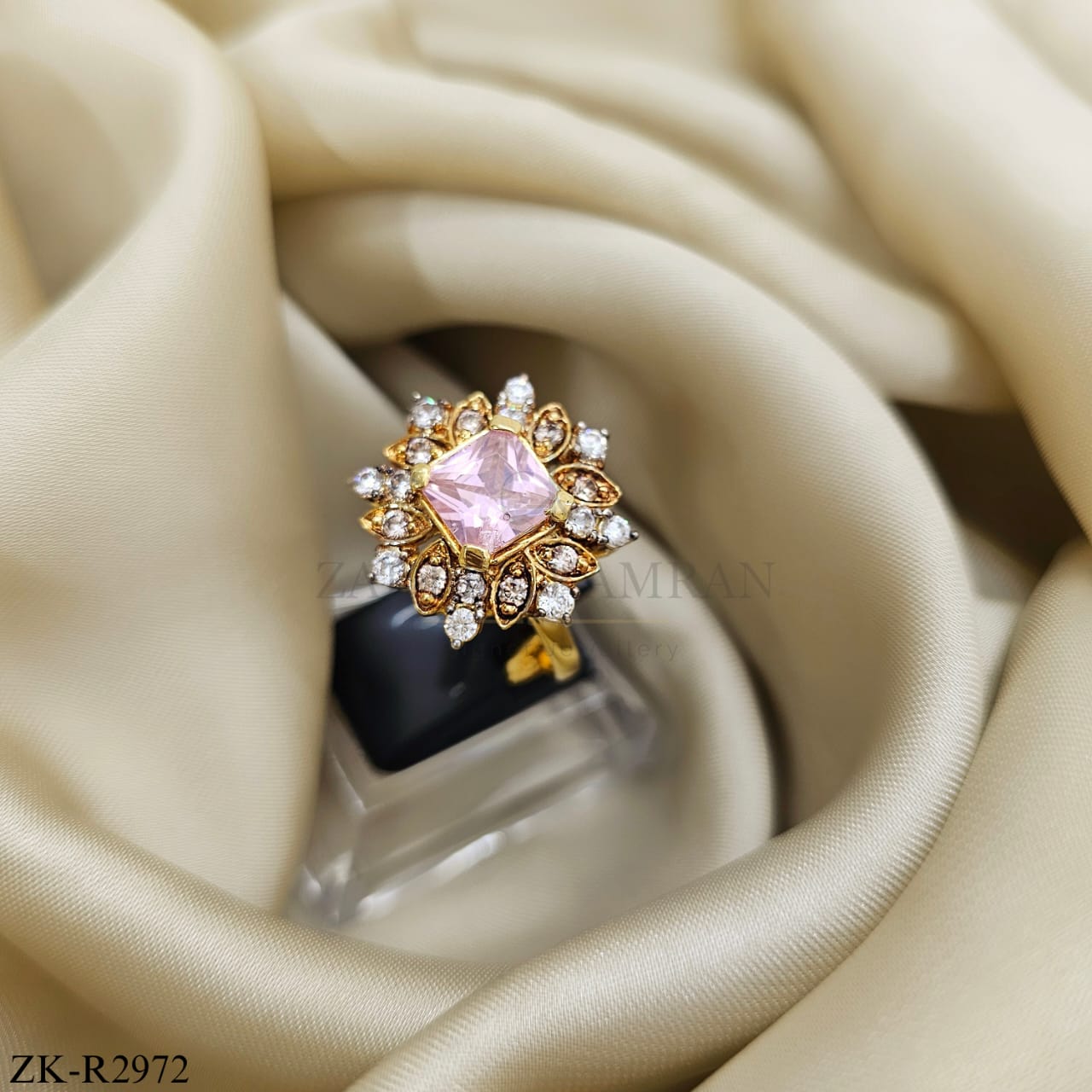 PINK STONE RING