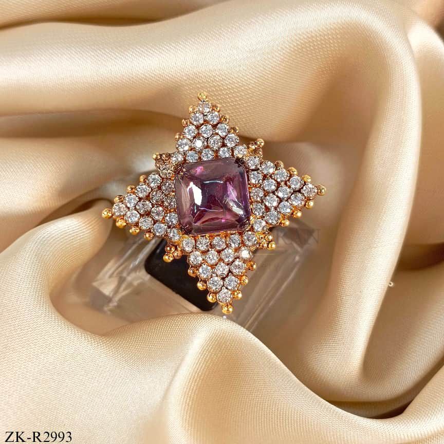 PINK STONE RING