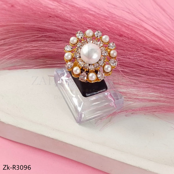 BIG PEARL RING