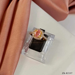 PINK STONE RING