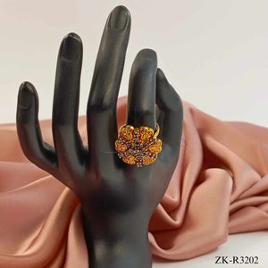 SMOKY STONES RING