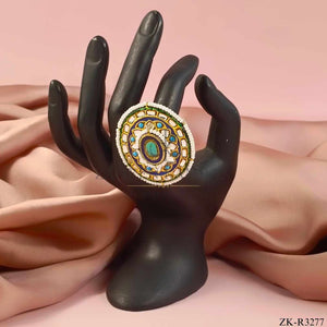 KUNDAN FEROZA RING