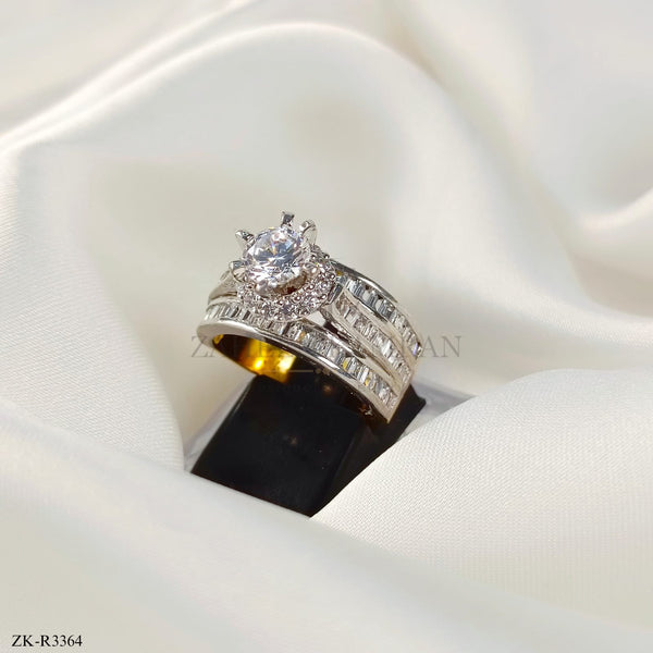 925 ZIRCONIAN SILVER RING